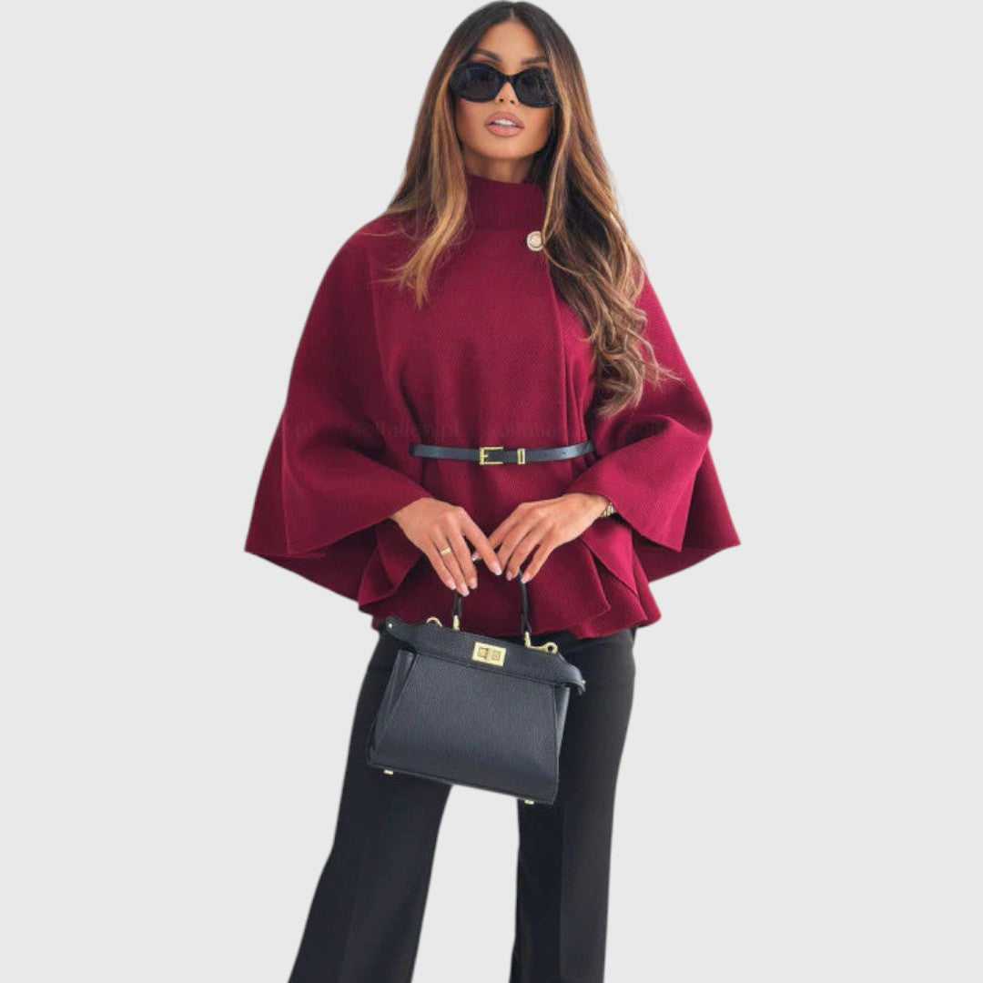 Selviora | Elegantní motýlí bunda s páskem