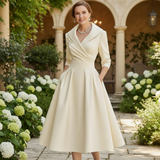 KLAUDYNA | ELEGANTNÍ MIDI ŠATY