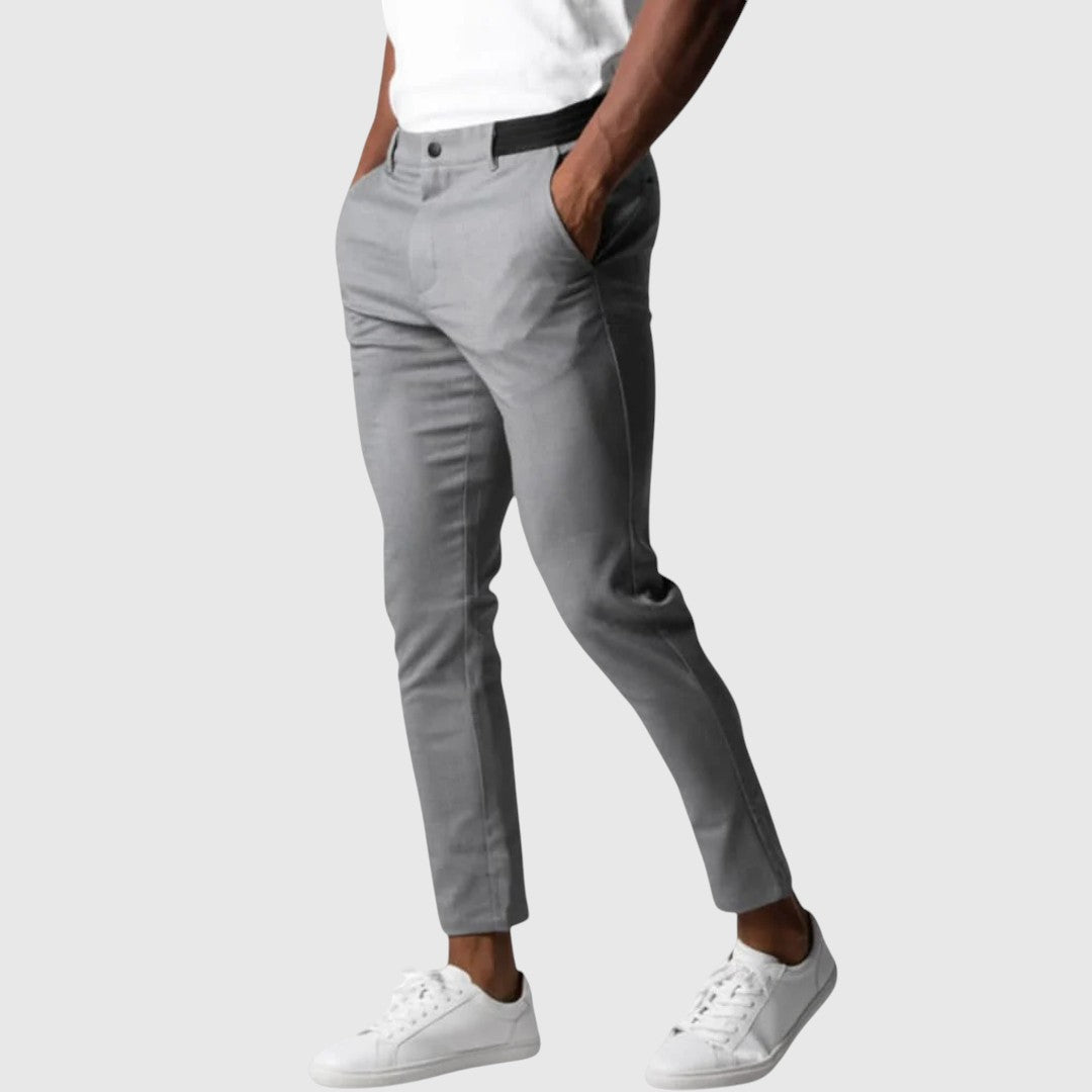 Romanek | Kalhoty Elio Stretch z bavlny
