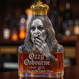 Ozzy — pamětní whisky láhev „Uvidíme se na bláznivém vlaku“