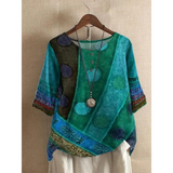 Valerie - Barevný boho-top