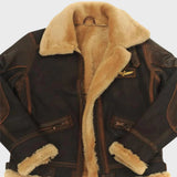 Pavel | Vintage Kožená Bomber Bunda Podšitá