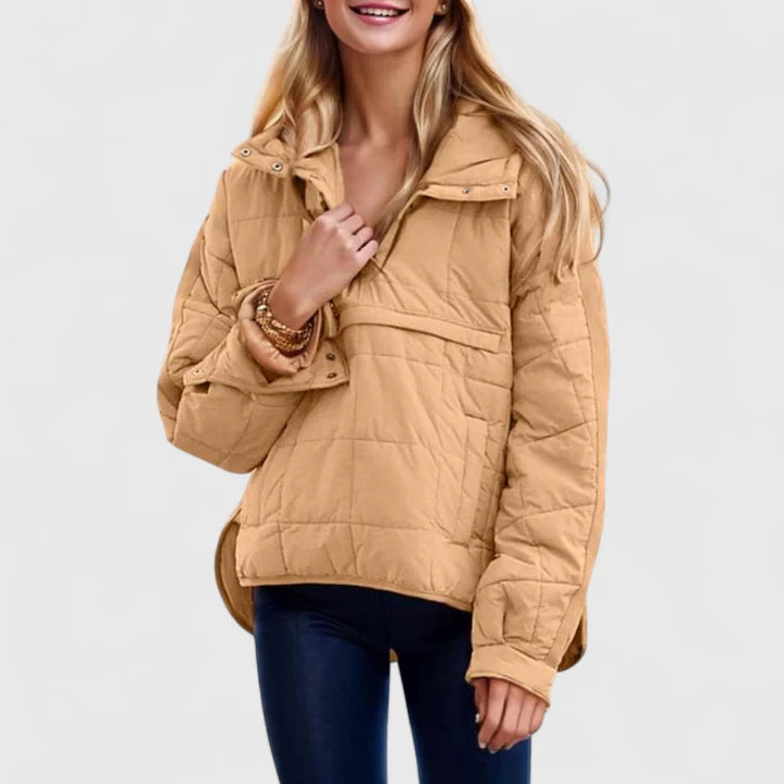 Veronika  – Voděodolná oversized mikina s kapucí
