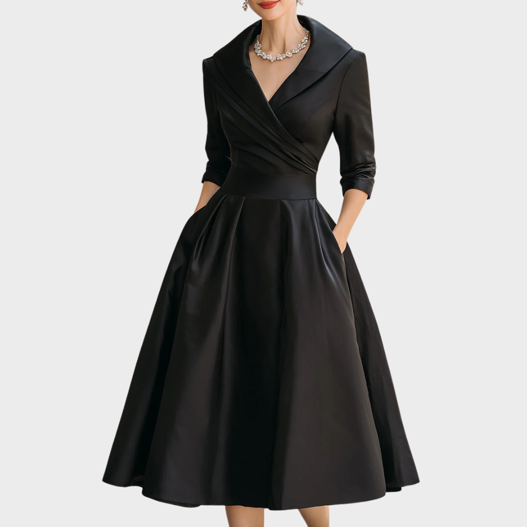 KLAUDYNA | ELEGANTNÍ MIDI ŠATY
