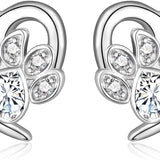 Náušnice s otisky tlapek a srdcem – šperky pro milovníky zvířat