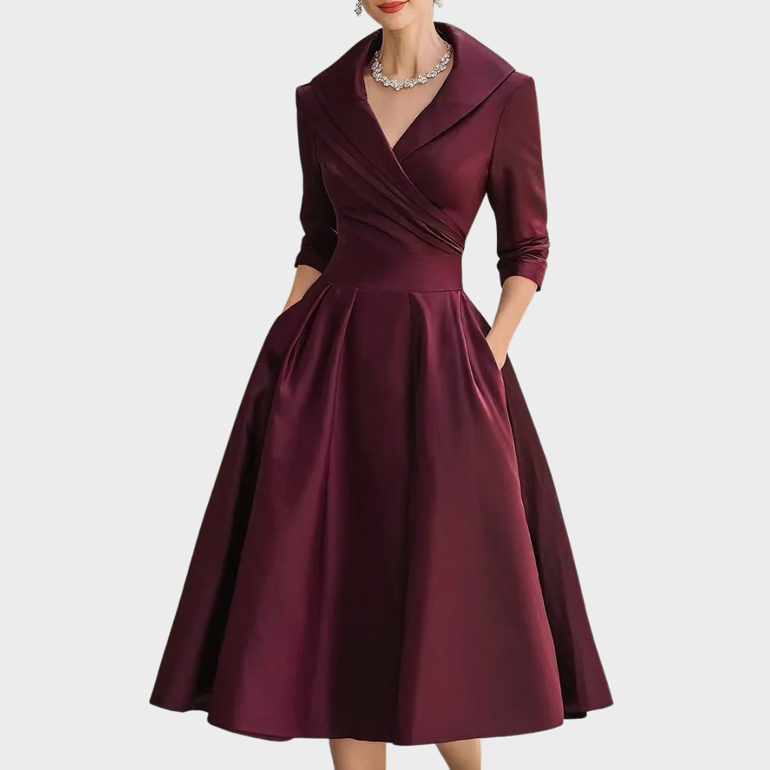 KLAUDYNA | ELEGANTNÍ MIDI ŠATY
