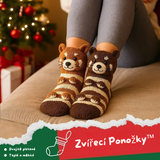 Daniela | Měkké pletené ponožky s roztomilým zvířátkem