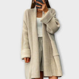 Euphemia - Dlouhý pletený cardigan