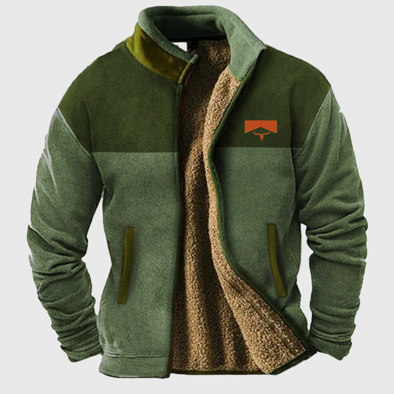 Lukáš | Stylová Fleece Bunda s Termo Podšívkou