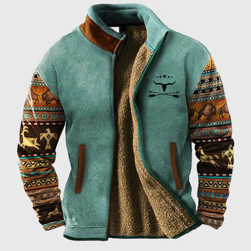 Lukáš | Stylová Fleece Bunda s Termo Podšívkou