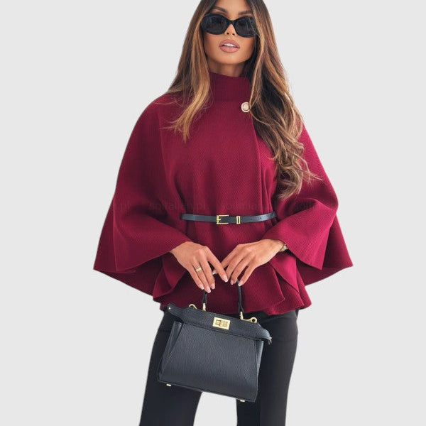 Aneta | Elegantní motýlí bunda s páskem pro podzim.