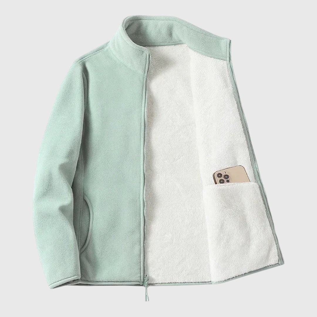 Élise – Fleece bunda ColorBlock