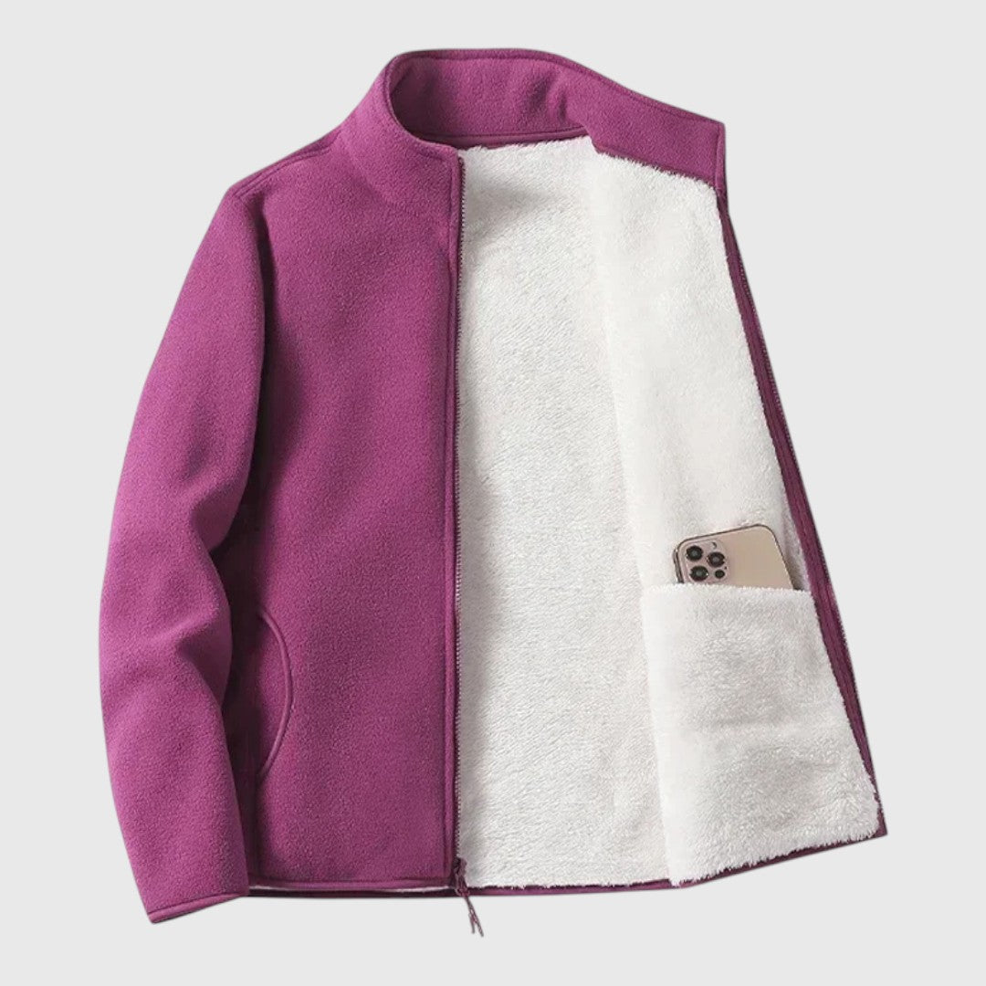 Élise – Fleece bunda ColorBlock