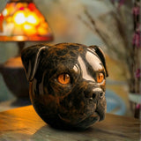 Černý pes - Mystická socha černého psa