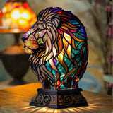 Lev - Lampa ve Vitráži