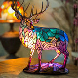 Lampa na pláž s motivem jelena