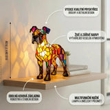 Rocky - Lampa ve vitráži