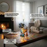 Fousek - Lampa ve vitrážích