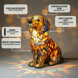 Beník - Lampa ve vitráži