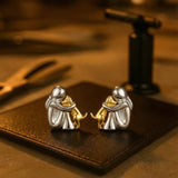 Marie Moda | Náušnice s objetím psa