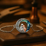 Nastavitelný šťastný náramek z sterlingového stříbra s motivem psa