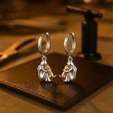 Marie Moda | Náušnice s objetím psa