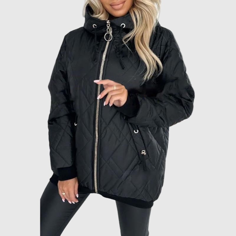 Jayne - Prošívaná Teplá a Elegantní Parka